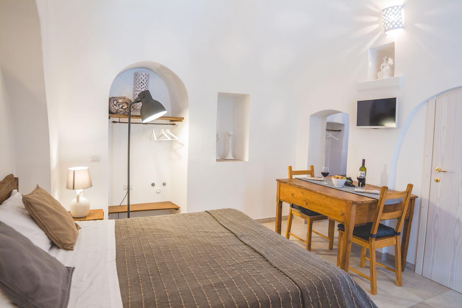 Interno del trullo appartamento